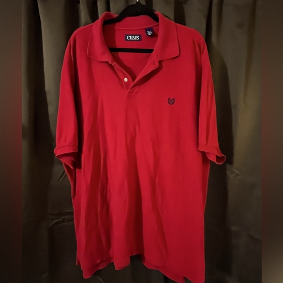 Chaps Other - Men’s Chaps Collared Style, Size 2XB, Solid Red in Good condition